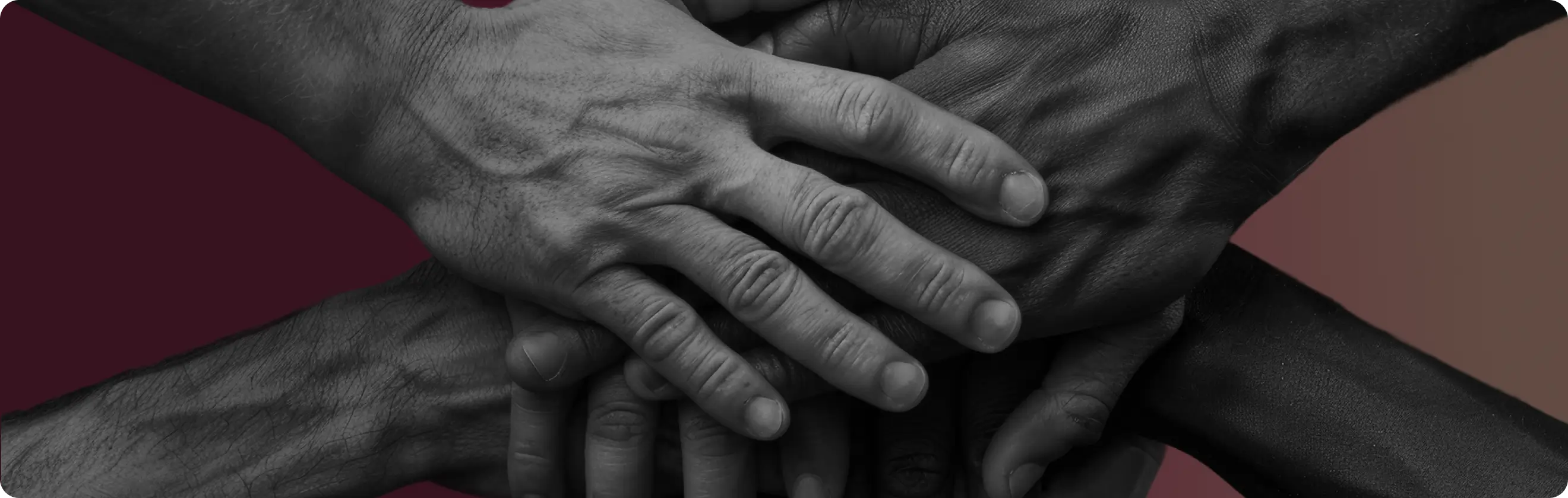 Hands together